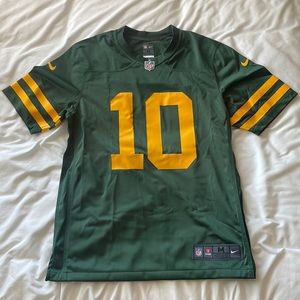 Men’s Green Bay Packers Nike Green Alternate Jersey.